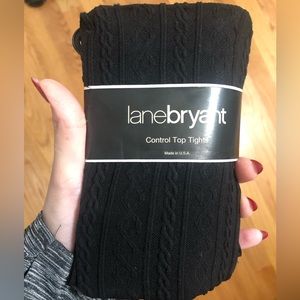 Control Top printed tights | Lane Bryant | size c/d